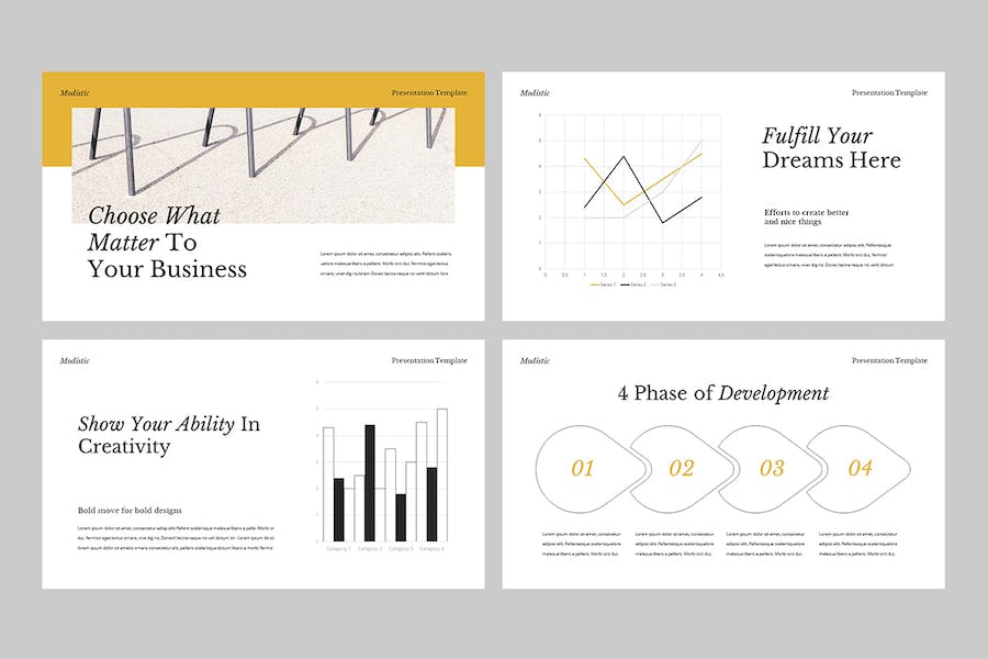 创意项目提案商业方案Keynote模板 - 顶尖PPT