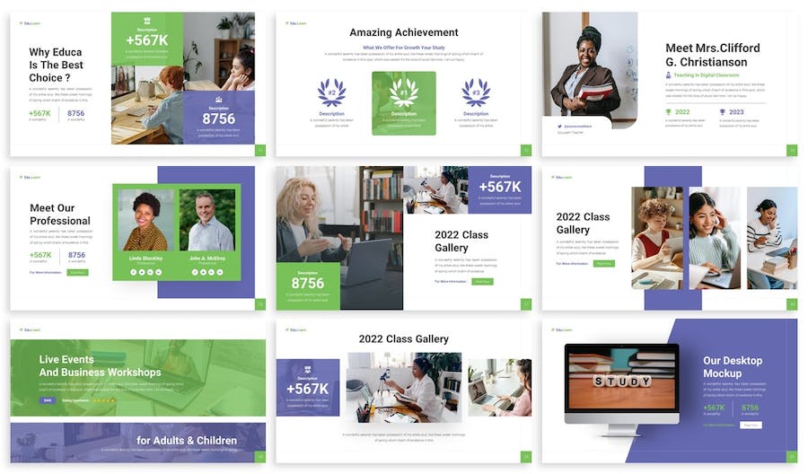 教育教学培训机构keynote模板 - 顶尖PPT