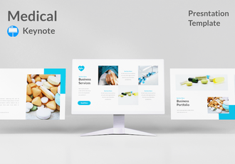 医疗健康讲述展示方案Keynote模板 - 顶尖PPT