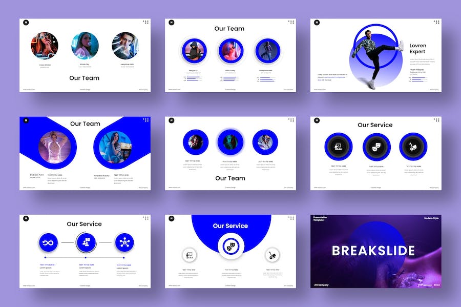 时尚品牌商务推广企业宣传PPT模板 - 顶尖PPT