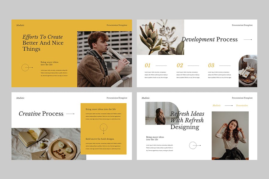 创意项目提案商业方案Keynote模板 - 顶尖PPT