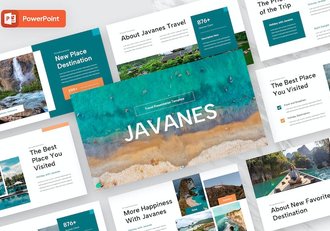 旅游旅行社线路推介服务方案PPT模板 - 顶尖PPT