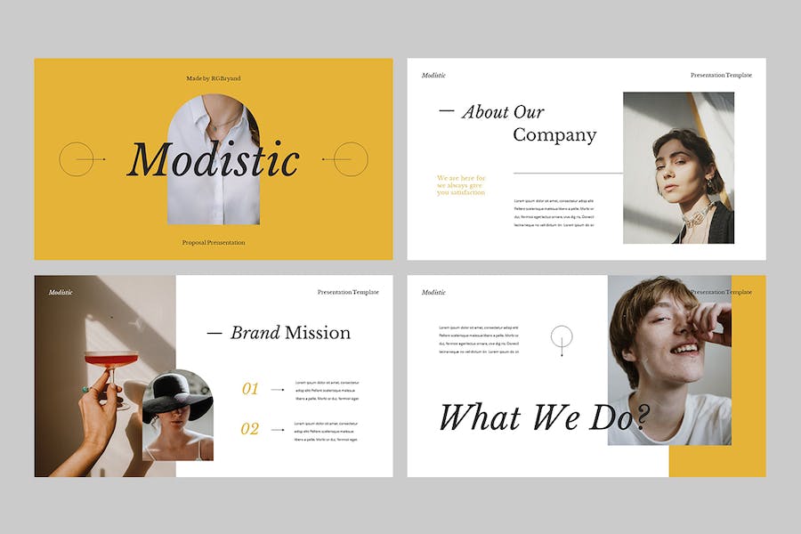 创意项目提案商业方案Keynote模板 - 顶尖PPT