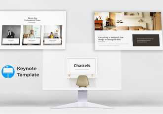 不动产房屋租售展示Keynote模板 - 顶尖PPT