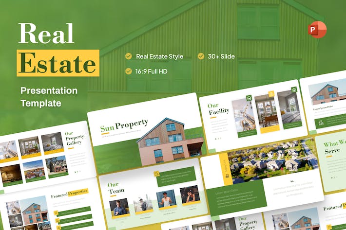 房地产项目展示营销PPT模板 - 顶尖PPT