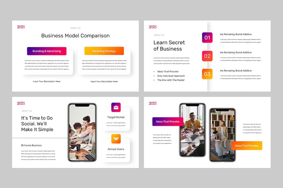 商务业务现代创意营销PPT模板 - 顶尖PPT