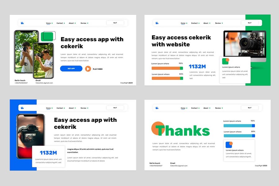 摄影作品集展示宣传推介个人品牌方案PPT模板 - 顶尖PPT