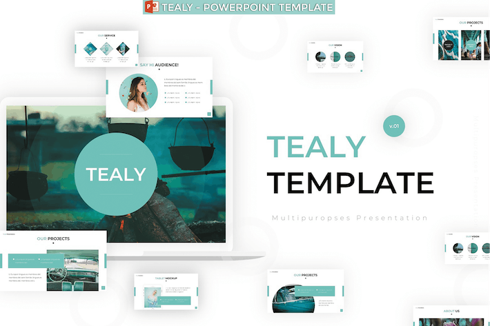 企业通用展示宣传推广PPT模板 - 顶尖PPT