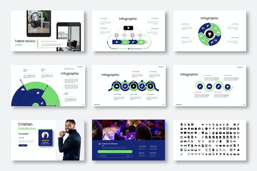 企业宣传介绍商务风格PPT模板 - 顶尖PPT