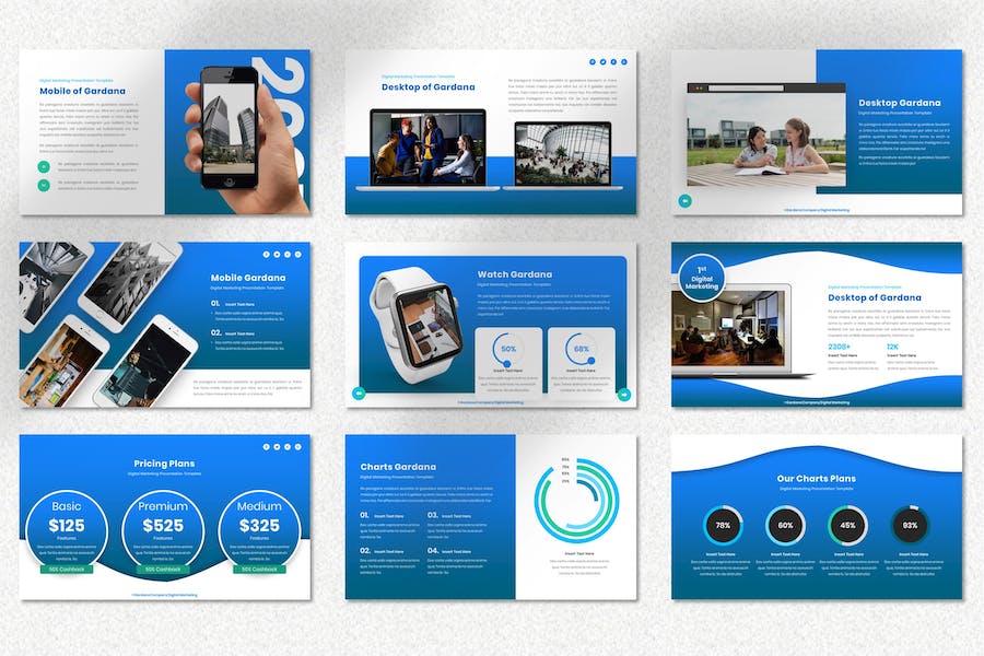 数字营销-PPT模板 - 顶尖PPT