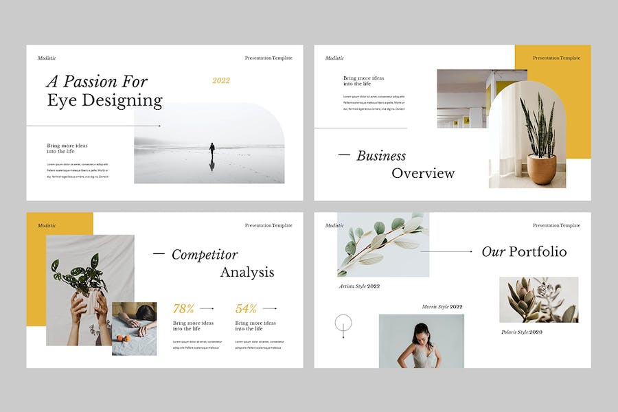 创意项目提案商业方案Keynote模板 - 顶尖PPT