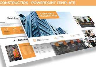 建筑工程项目施工方案融资计划书PPT模板 - 顶尖PPT