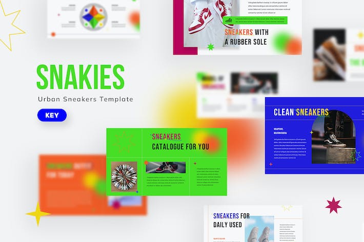 趣味设计通用Keynote模板 - 顶尖PPT