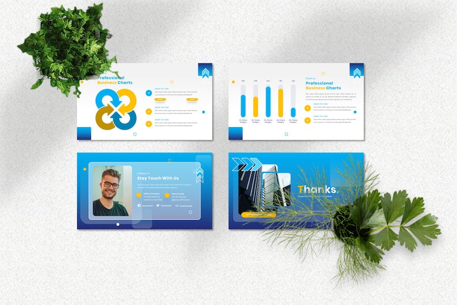 公司企业团队人员介绍会议合作keynote模板 - 顶尖PPT