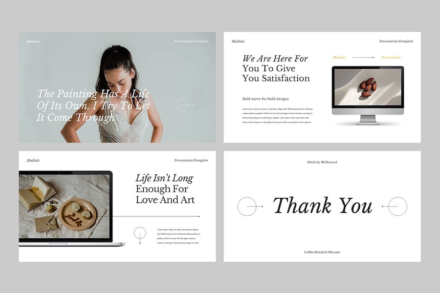 创意项目提案商业方案Keynote模板 - 顶尖PPT