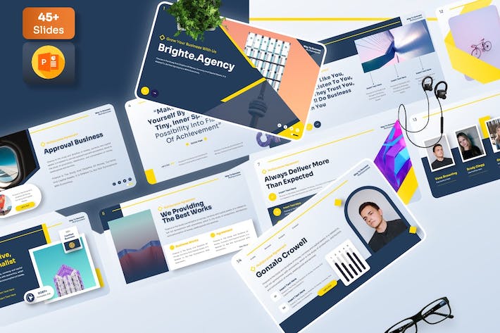 企业公司年度报告总结PPT模板 - 顶尖PPT