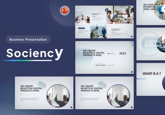 蓝色简约商业计划企业合作营销策划多用途PPT模板 - 顶尖PPT