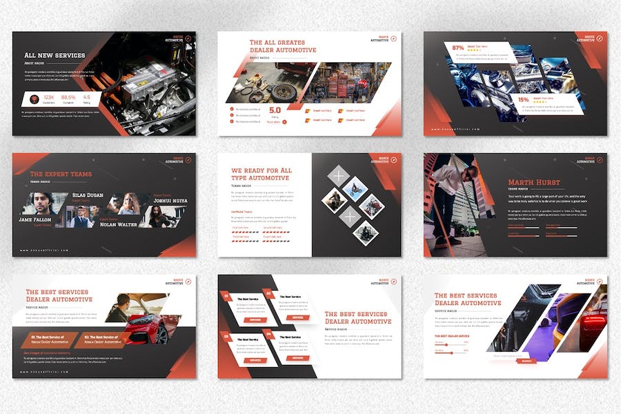 汽车营销推广策略方案PPT模板 - 顶尖PPT