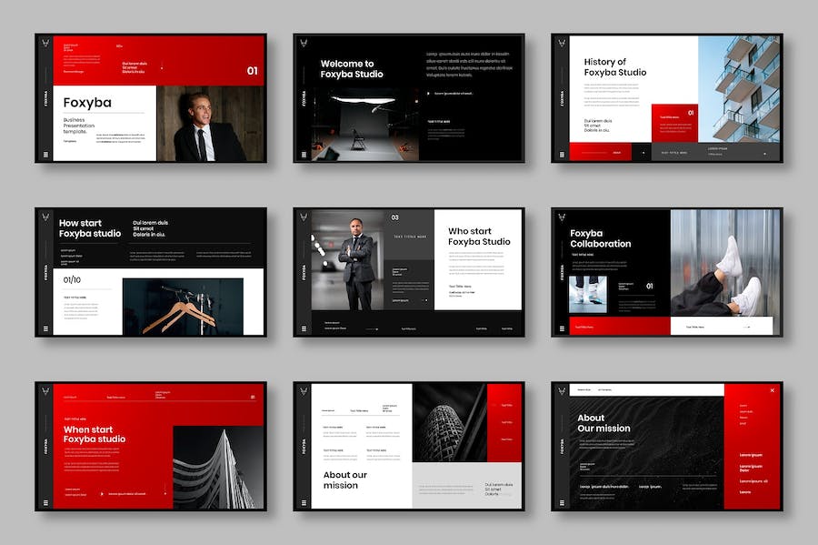 商业项目展示企业发展计划Keynote模板 - 顶尖PPT