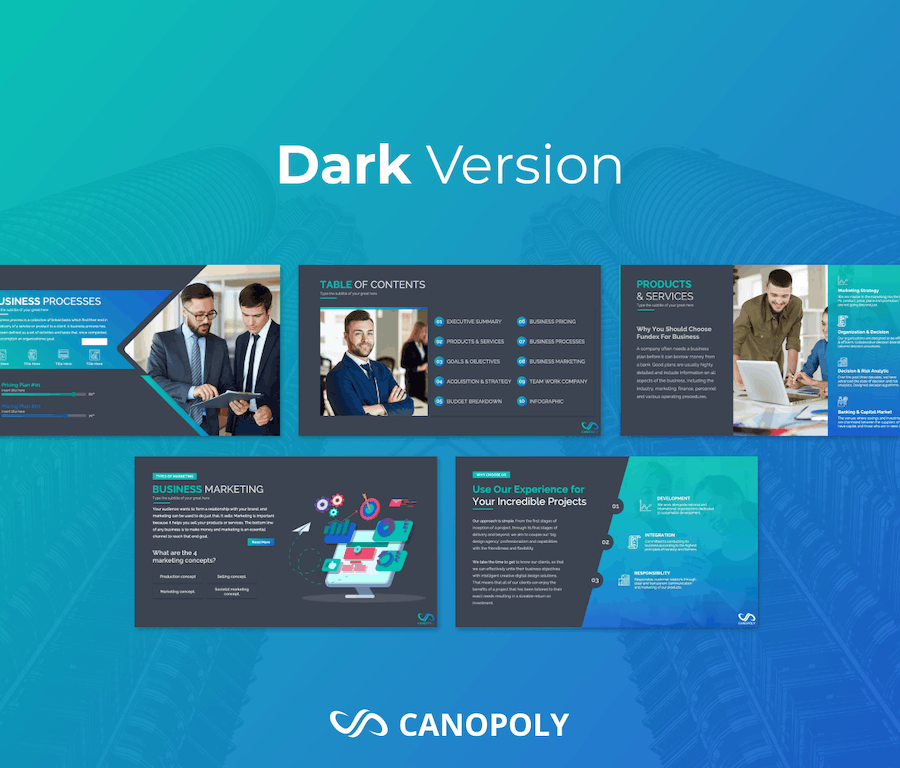 独角兽风格创业项目商业计划书PPT模板 - 顶尖PPT