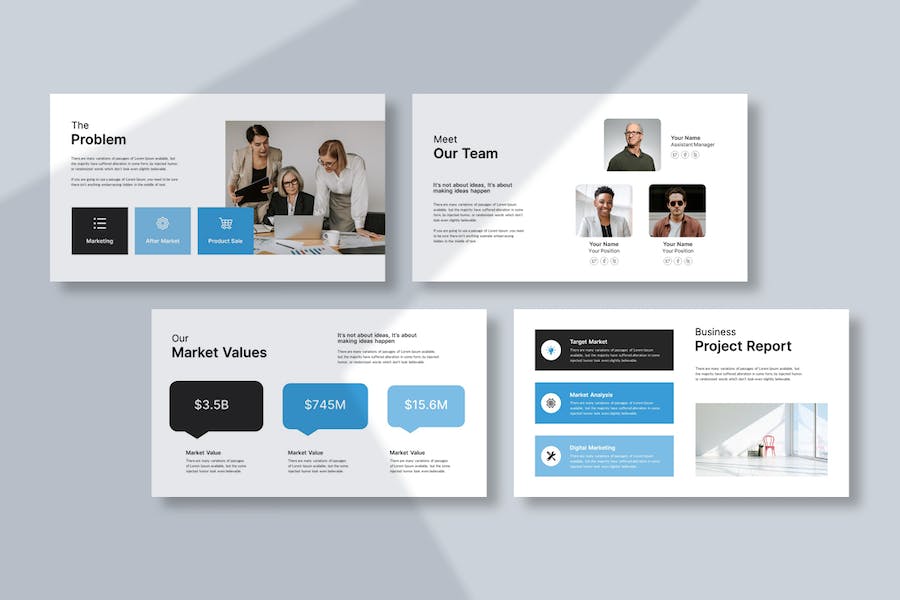 营销计划活动策划keynote模板 - 顶尖PPT