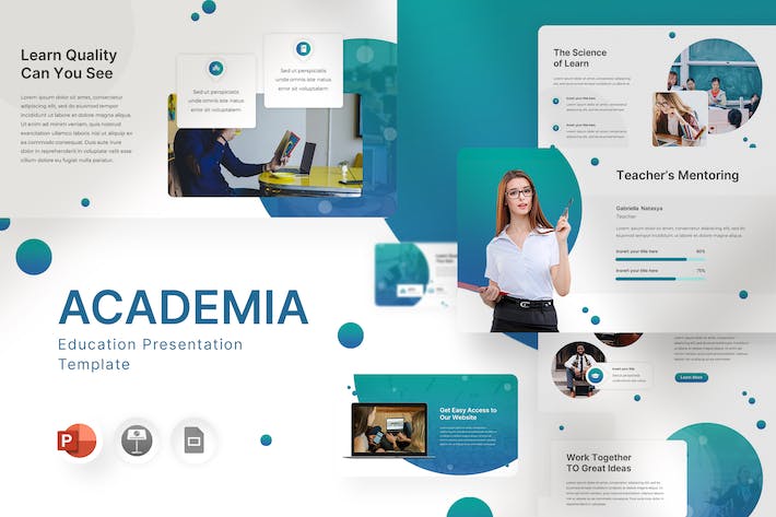 学术研究教育培训方案PPT模板 - 顶尖PPT