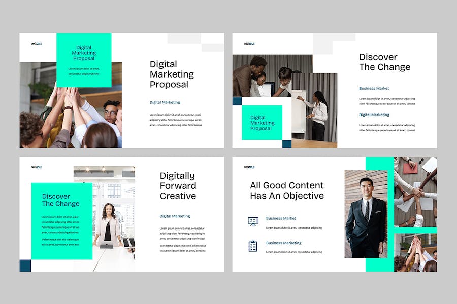 数字营销运营策略方案PPT模板 - 顶尖PPT