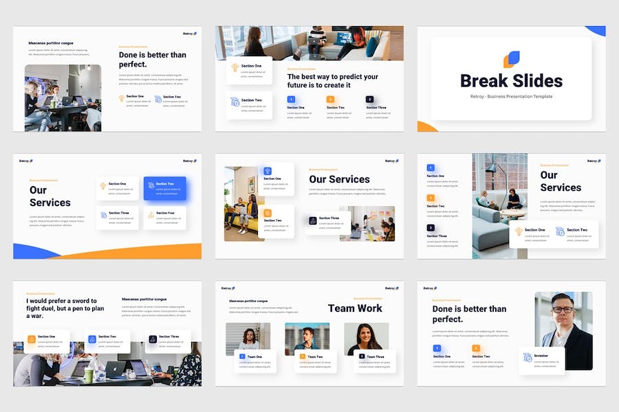 商业企业项目推介融资合作PPT模板 - 顶尖PPT