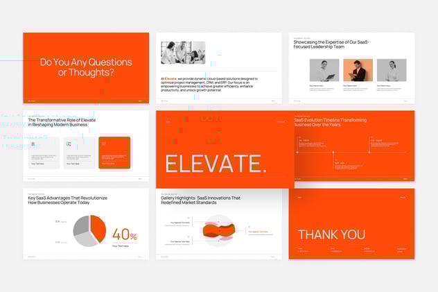 简约风格工作汇报keynote模板 - 顶尖PPT