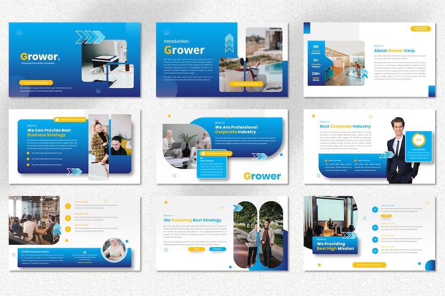 公司企业团队人员介绍会议合作keynote模板 - 顶尖PPT