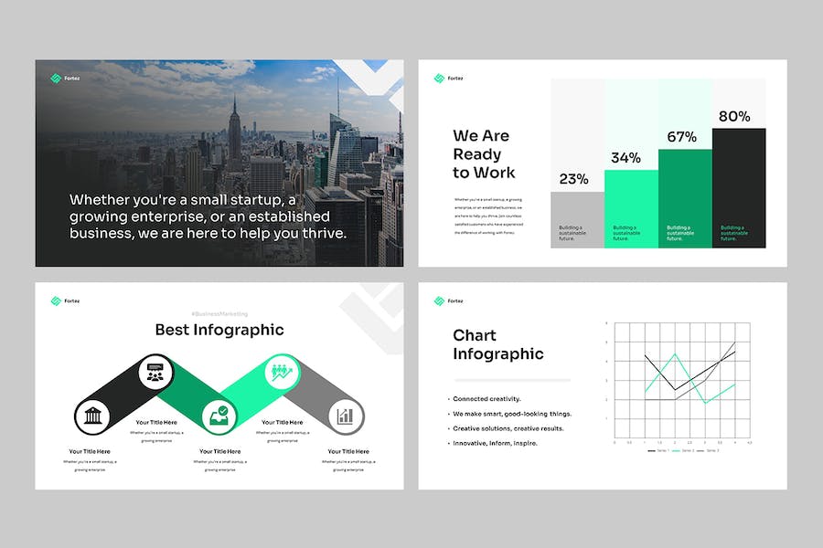 商业企业展示文案演讲方案PPT模板 - 顶尖PPT