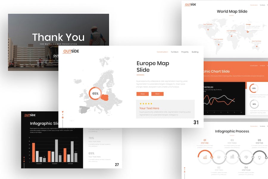 工程建筑行业施工安全工作总结汇报安全生产月责任PPT模板 - 顶尖PPT