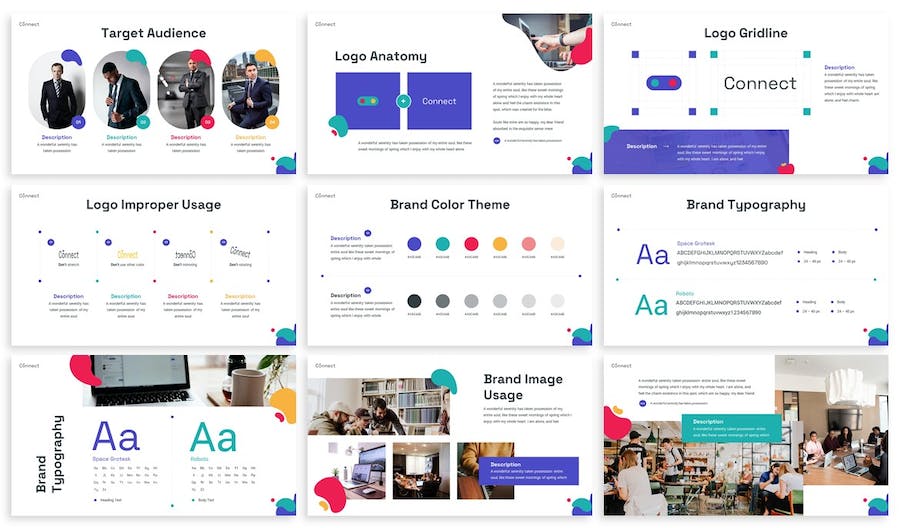 品牌手册画册设计展示方案PPT模板 - 顶尖PPT