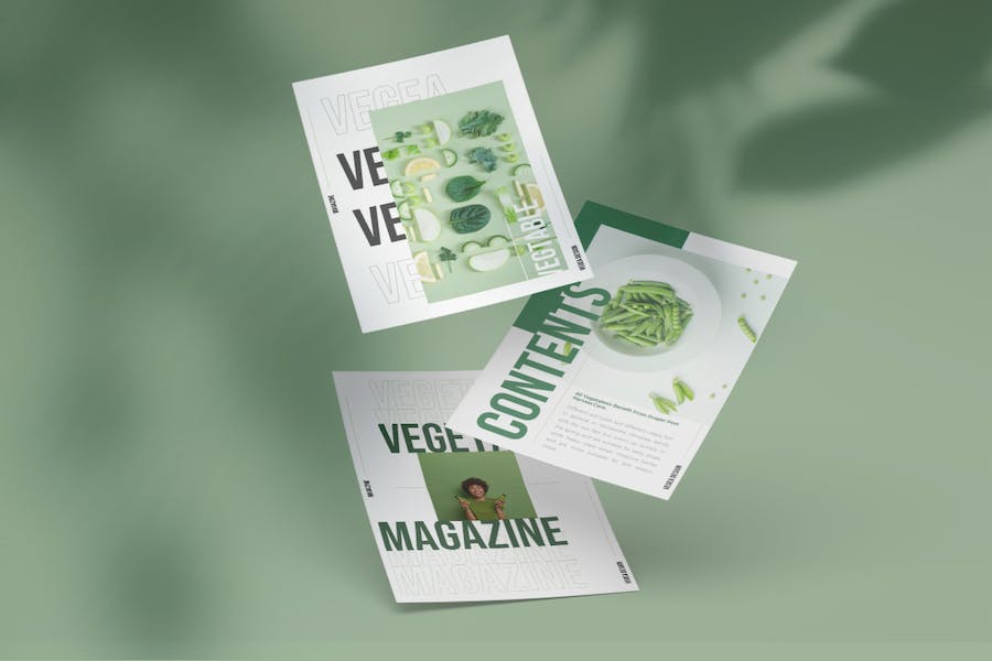 农业蔬菜产品推广品牌宣传Keynote模板 - 顶尖PPT