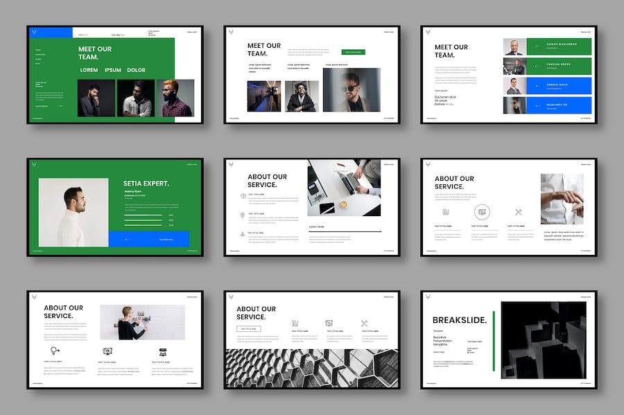 商务团队管理协作方案Keynote模板 - 顶尖PPT