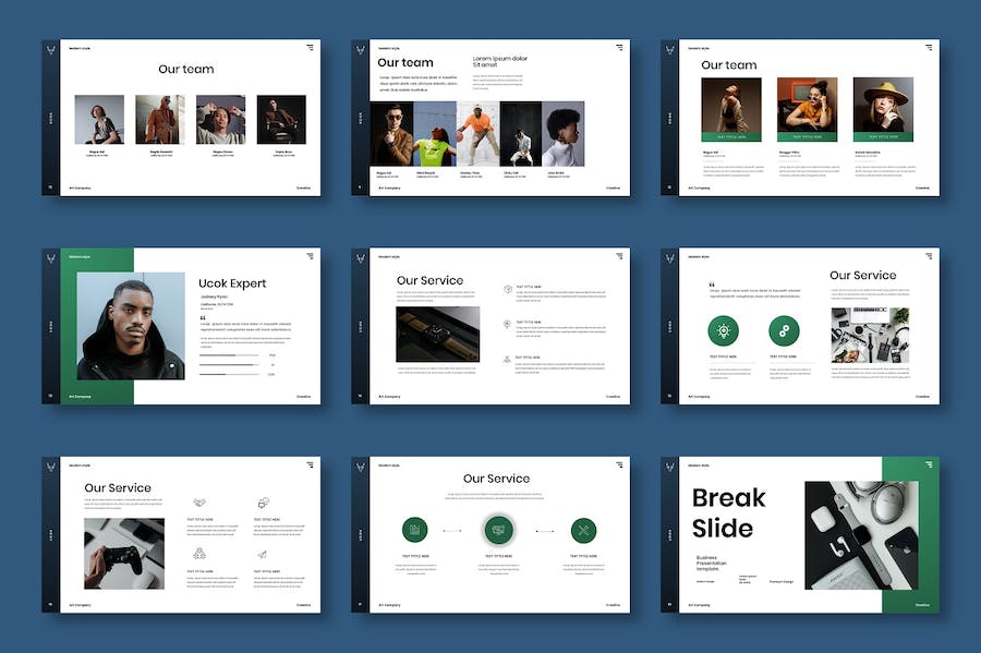 商务战略规划方案执行演讲Keynote模板 - 顶尖PPT
