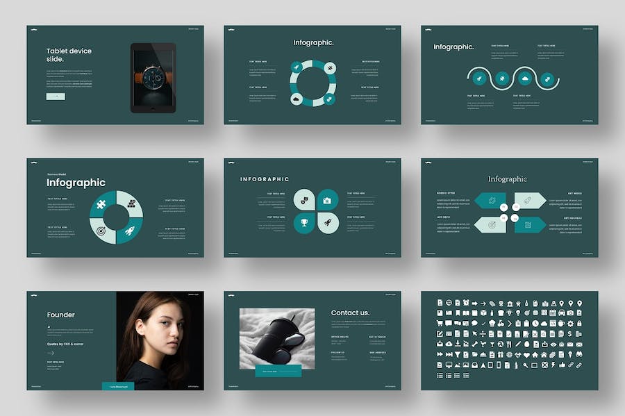 大气商业合作营销计划活动策划品牌展示商务通用PPT模板 - 顶尖PPT