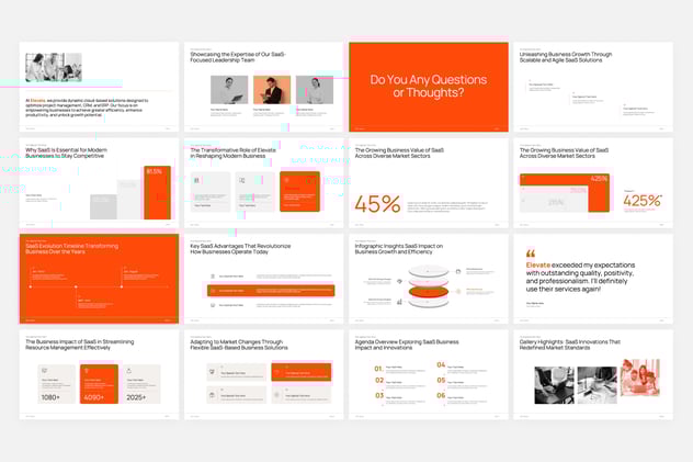 简约风格工作汇报keynote模板 - 顶尖PPT