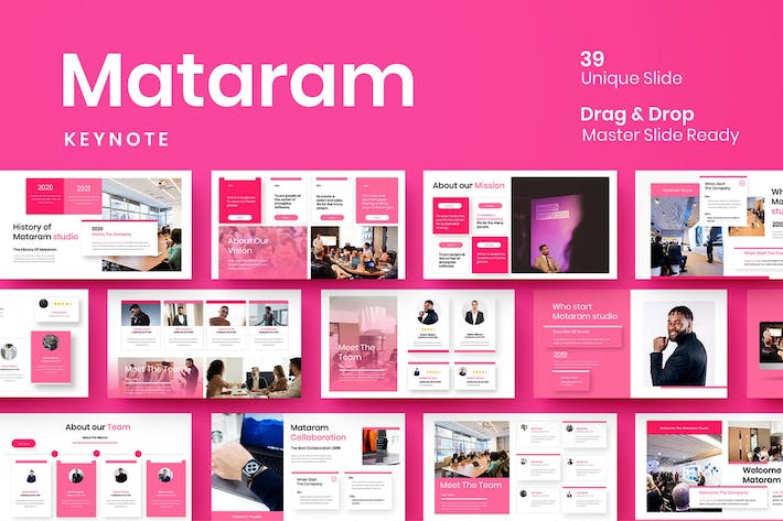 欧式风格业务合作产品展示keynote模板 - 顶尖PPT