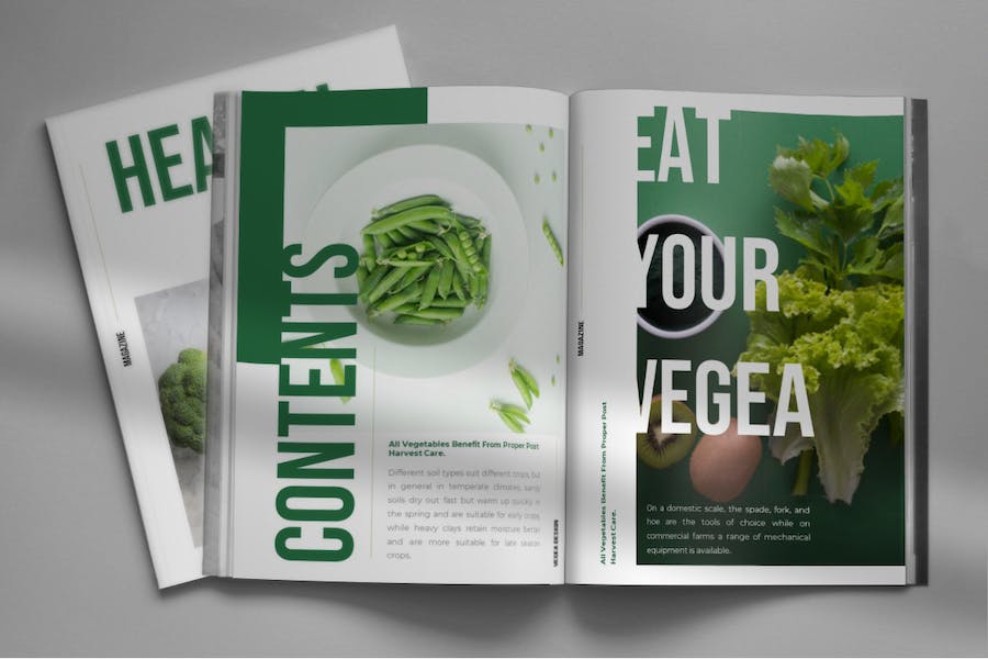 农业蔬菜产品推广品牌宣传Keynote模板 - 顶尖PPT