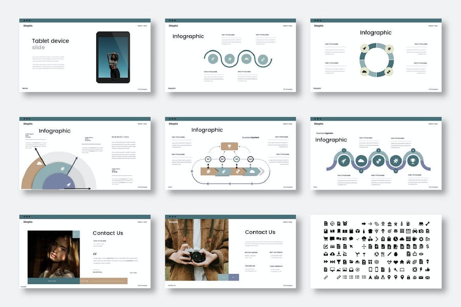 国外商务通用主题keynote模板 - 顶尖PPT