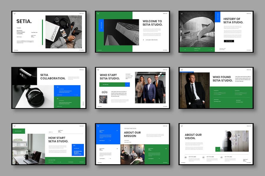 商务团队管理协作方案Keynote模板 - 顶尖PPT