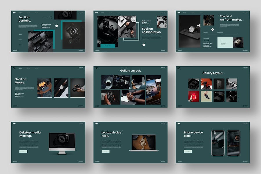 大气商业合作营销计划活动策划品牌展示商务通用PPT模板 - 顶尖PPT