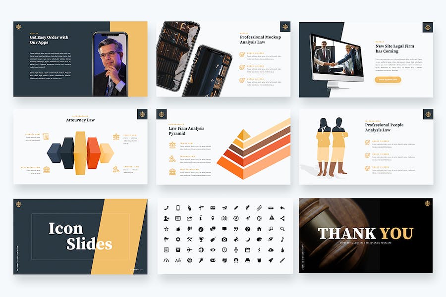 法律团队机构介绍展示keynote模板 - 顶尖PPT