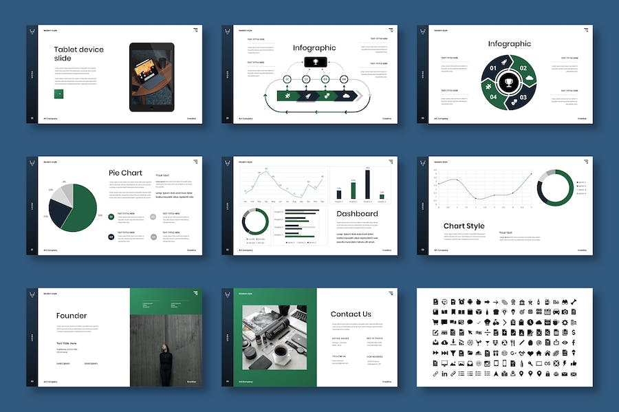 商务战略规划方案执行演讲Keynote模板 - 顶尖PPT