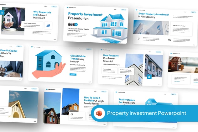 房地产投资项目融资方案PPT模板 - 顶尖PPT