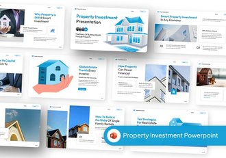 房地产投资项目融资方案PPT模板 - 顶尖PPT