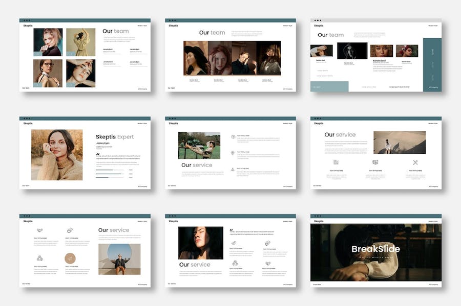 国外商务通用主题keynote模板 - 顶尖PPT
