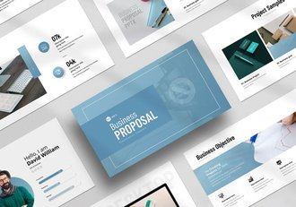 投资者合作伙伴展示商业提案keynote模板 - 顶尖PPT