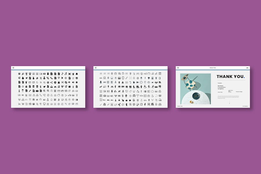 商务企业项目展示Keynote模板 - 顶尖PPT